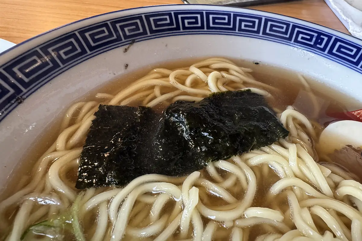 天狗 中華そば 海苔