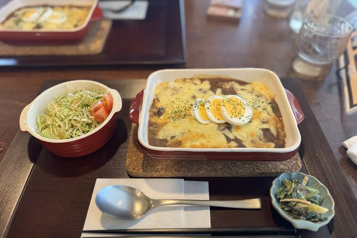 アルファ 焼きチーズカレー