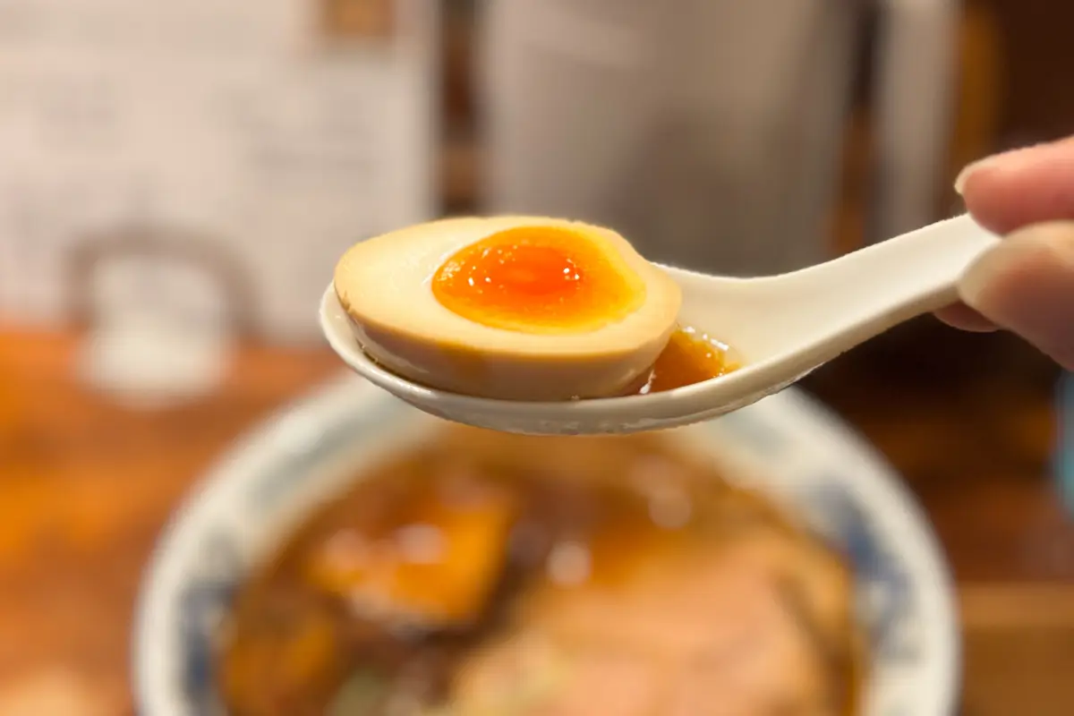 こられん華 華ラーメン(しょうゆ) 味付玉子