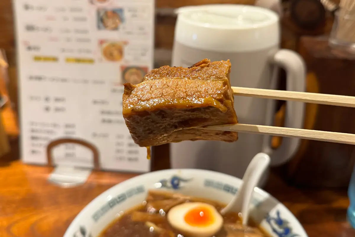 こられん華 華ラーメン(しょうゆ) 角煮
