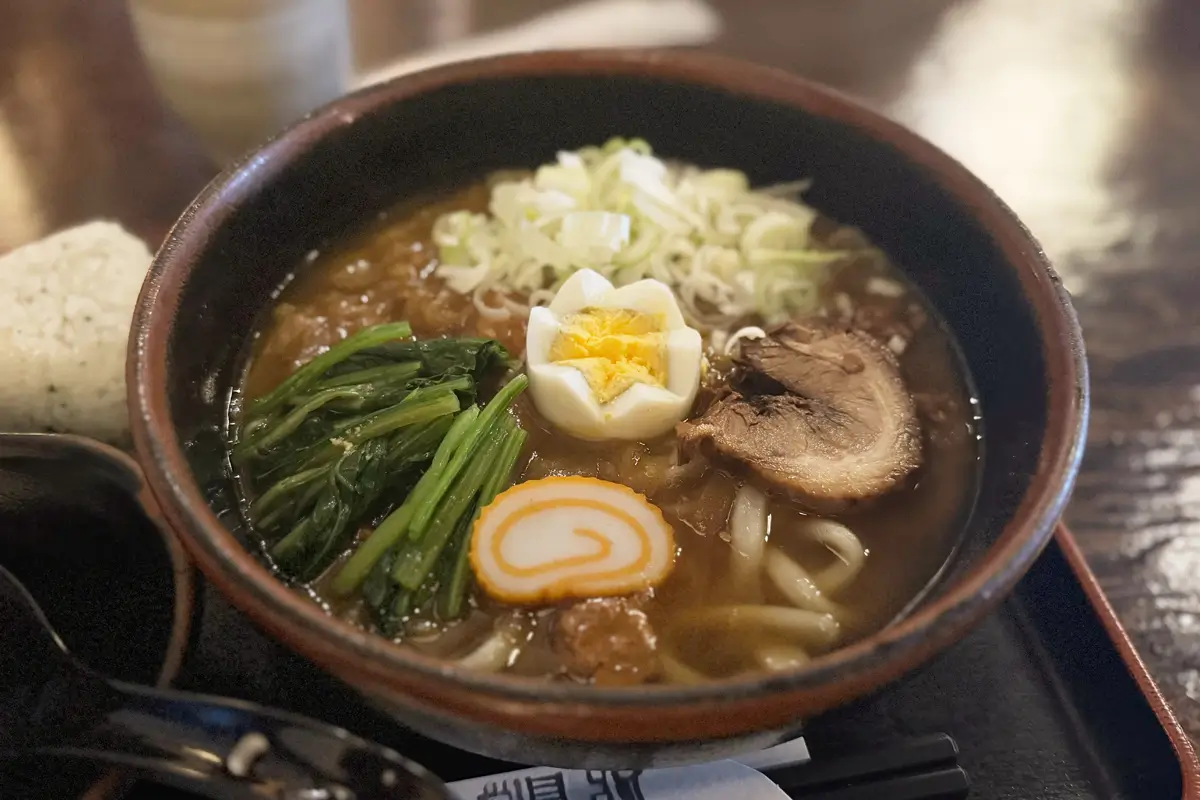 お食事処 庵 カレーうどん