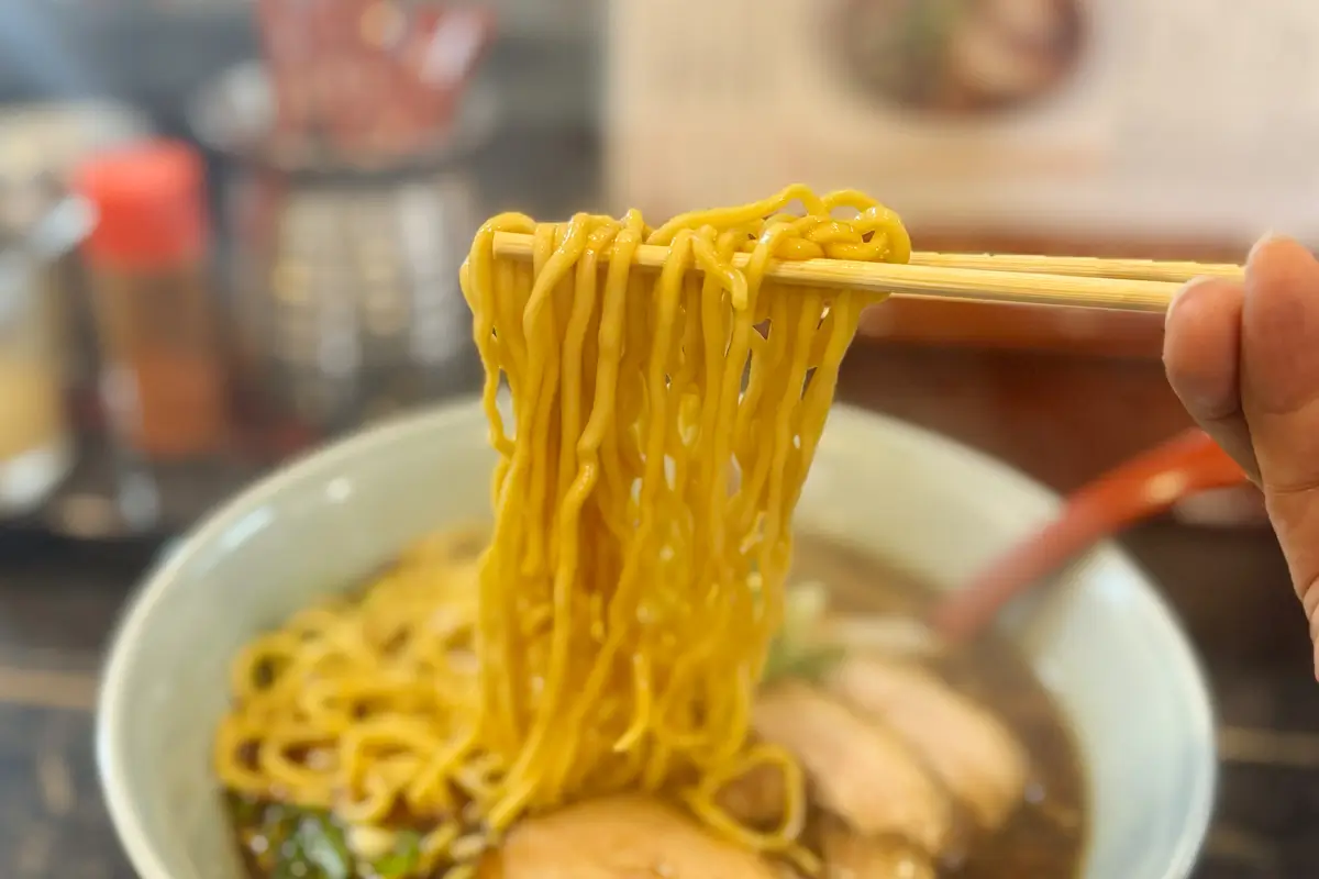 樹亭 チャーシューメン(ダブル) 麺