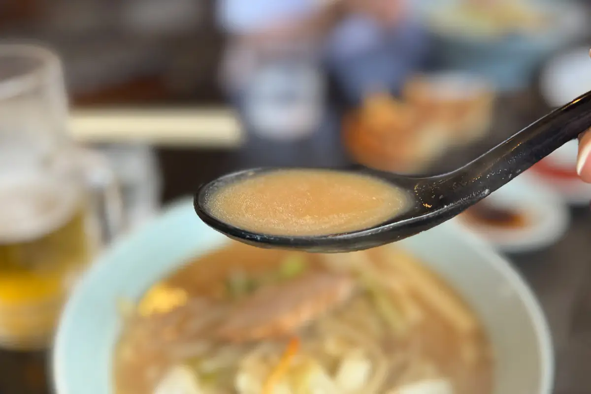 サッポロラーメン マリモ 味噌ラーメン スープ