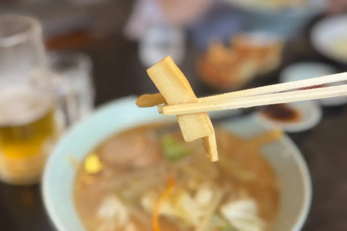 サッポロラーメン マリモ 味噌ラーメン メンマ