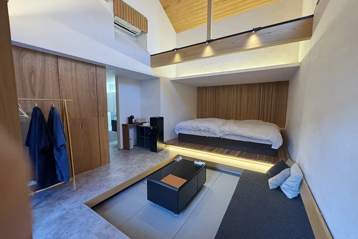 GYU-YA VILLA 宿泊棟 内観